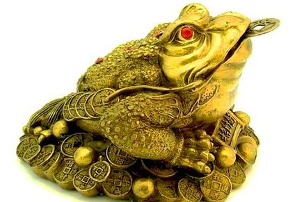 Sapo mágico de moneda
