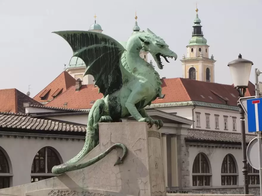 Amuleto para la buena suerte - Dragón